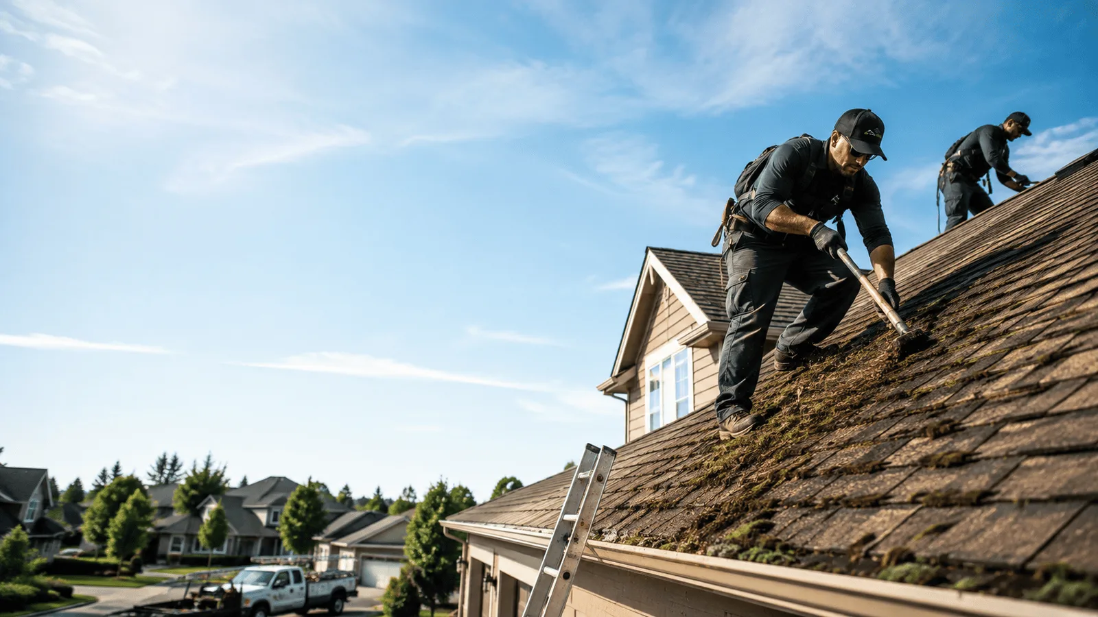 Roof Moss Removal in Louise, TX near me